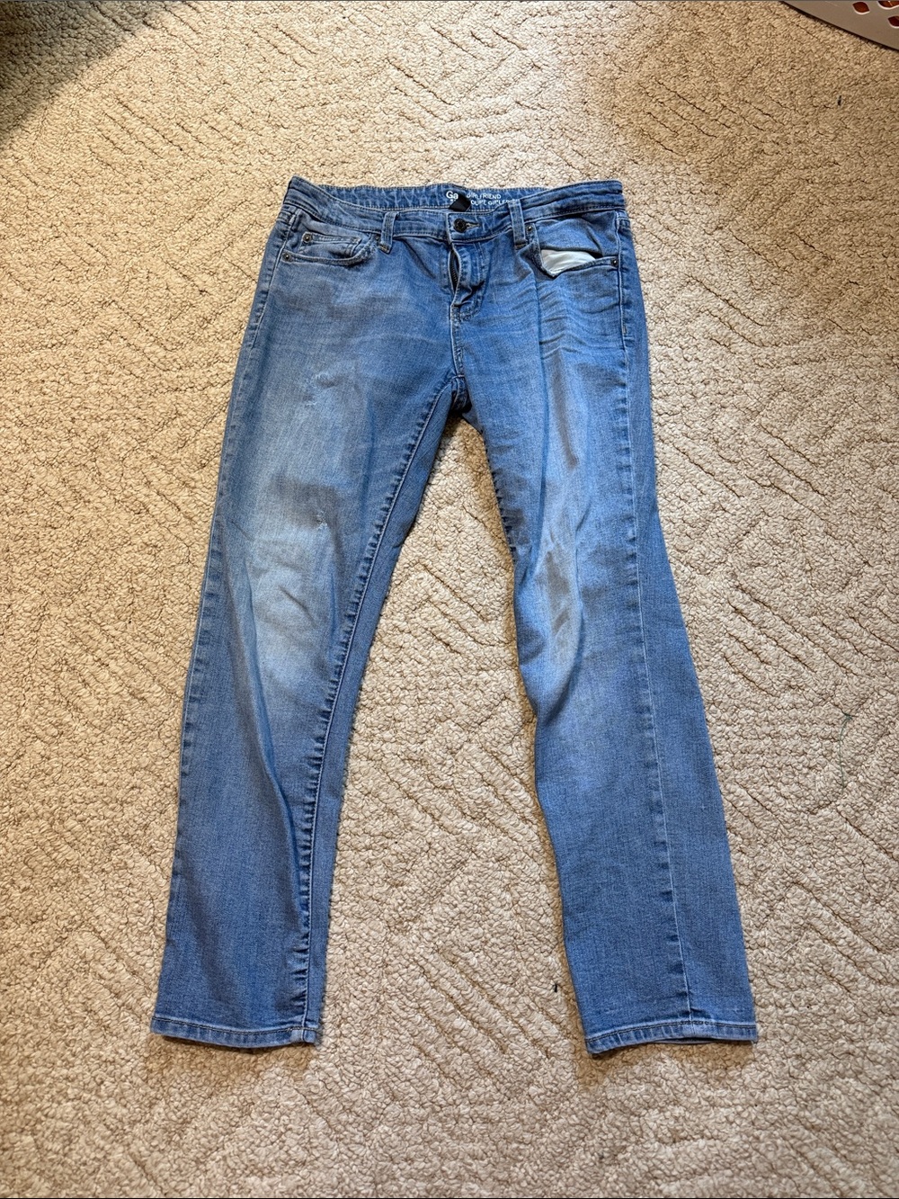GAP Women's Light Blue Straight Leg Jeans